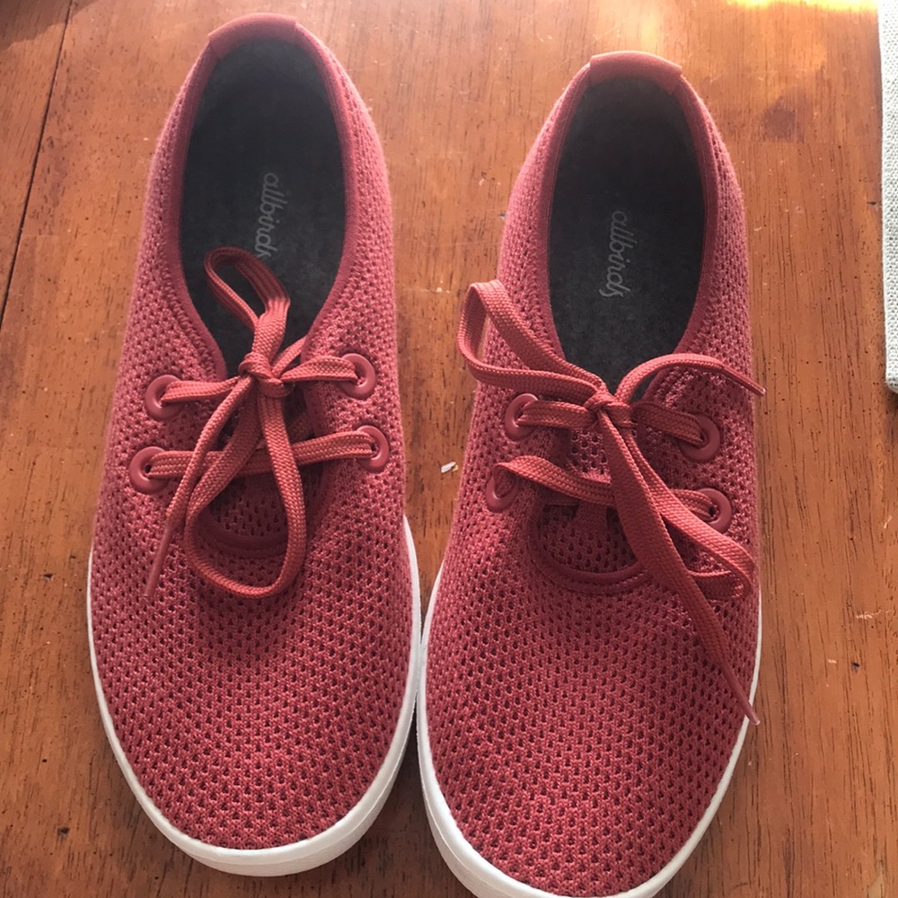 All birds coral sneakers